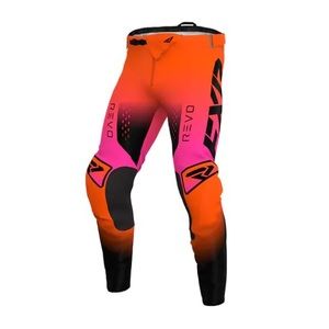 FXR Men’s Revo Comp Motocross Racing Pants in Fla-mango Size 32 NWT